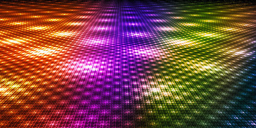 animation innovante piste de danse lumineuse évènement