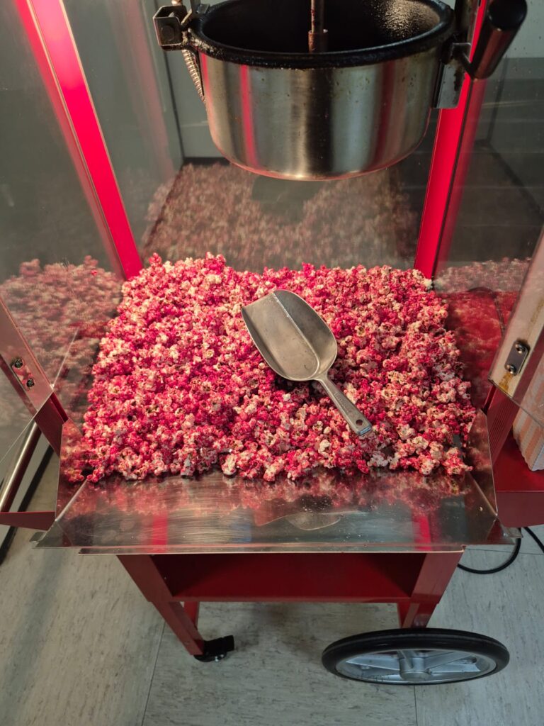 pop corn rose