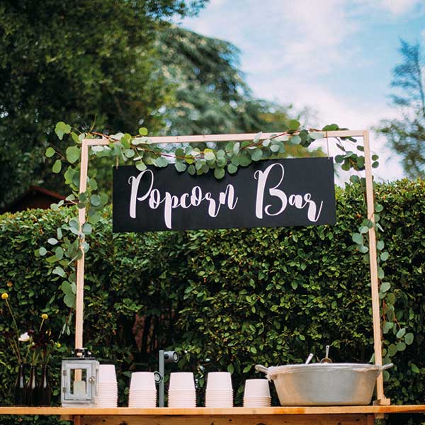 bar à pop corn