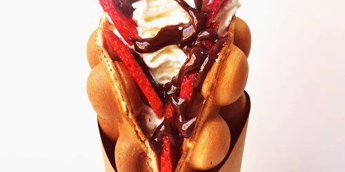 Top 10, Bubble Waffle, une de nos animations culinaires