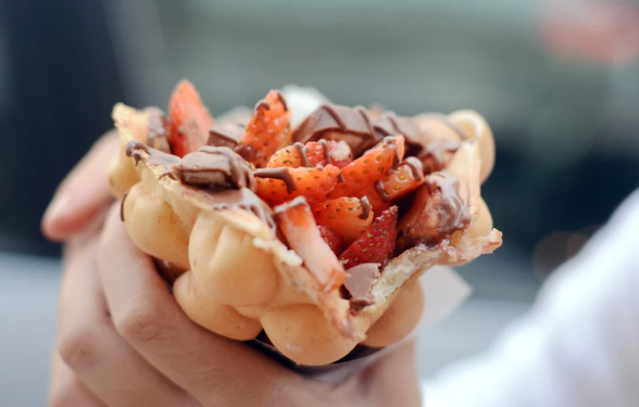 animation bubble waffles