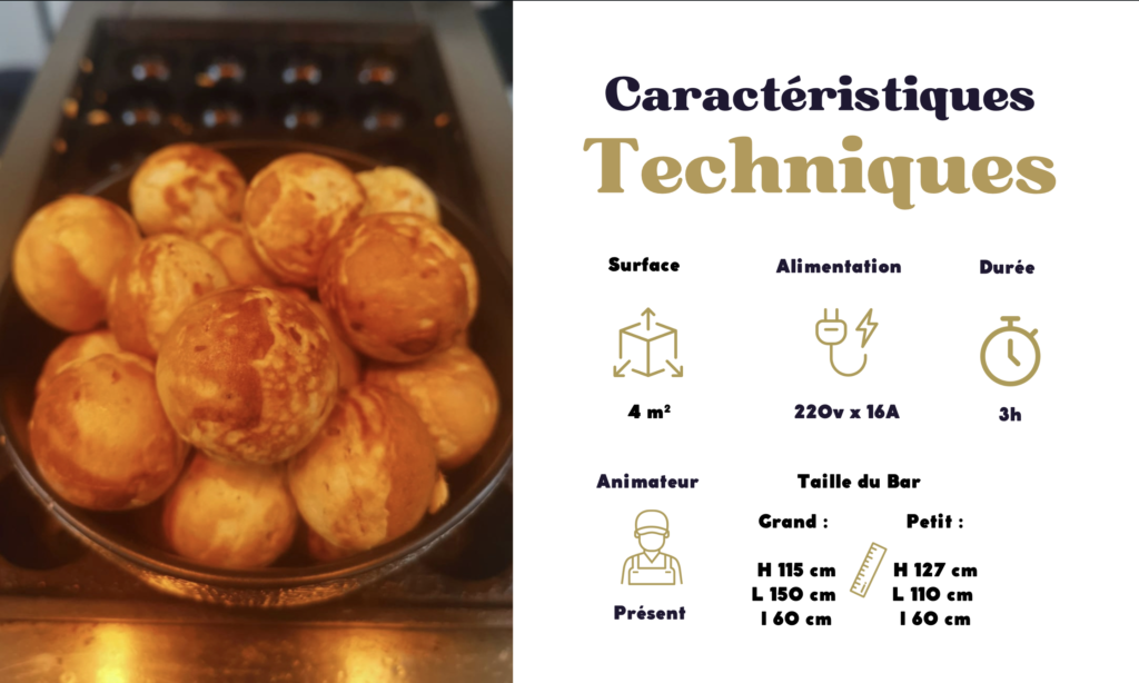 Caractéristique technique pour Waffle Balls