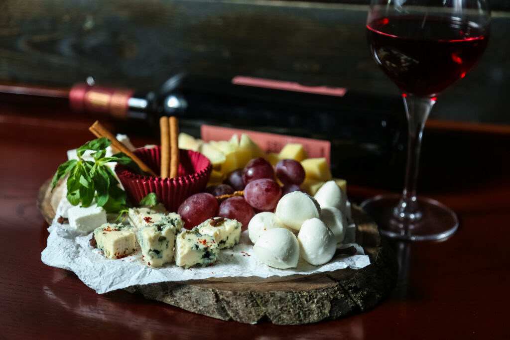 atelier dégustation de vins et fromages