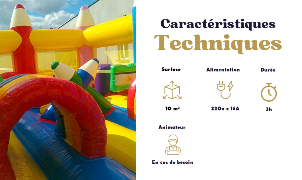 Caractéristiques Techniques Structures Gonflables