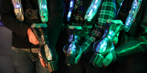 animation laser game