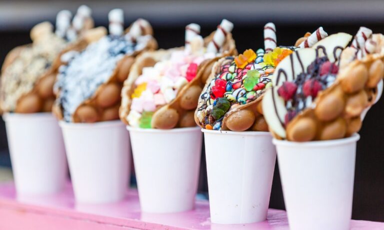 Animation Bubble Waffle - Tendances culinaires en entreprise