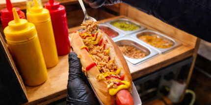 bar à hot dog