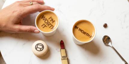 selfie coffee