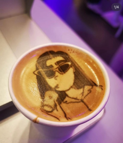 selfie coffee