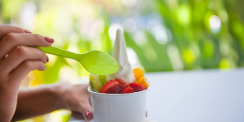 animation frozen yogurt