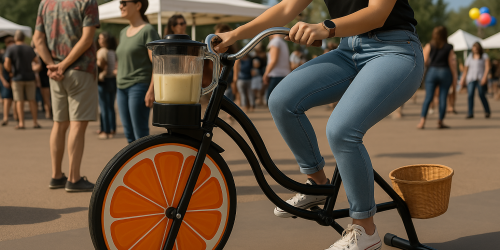 animation vélo smoothie