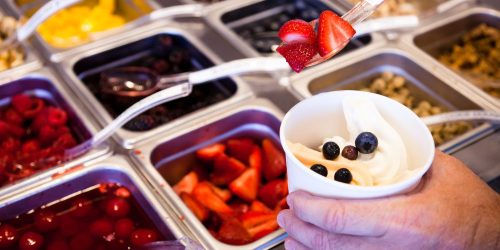 frozen yogurt (yaourt glacé)