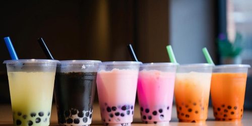 animation bubble tea